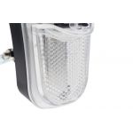 Predné svetlo na bicykel Vellberg Trinity strieborné